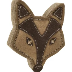 Spot Dura-Fuse Leather Chunky Fox Dog Toy 5-in