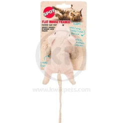 Spot Flat Mouse Frankie Cat Toy with Catnip Assorted 5.5-in