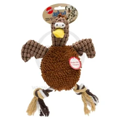 Spot Giggler Plush Dog Toy Chicken Assorted 12-in