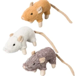 Spot House Mouse Helen Cat Toy with Catnip Assorted 4 in