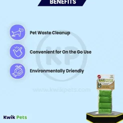 Spot In The Bag Clean-Up Bag Refill Green 4 Count
