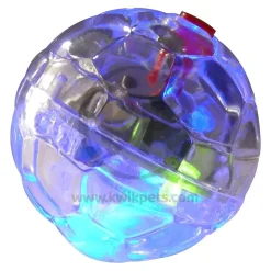 Spot LED Motion Activated Ball Cat Toy Multicolor