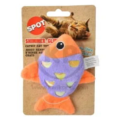 Spot Shimmer Glimmer Fish Catnip Toy Assorted