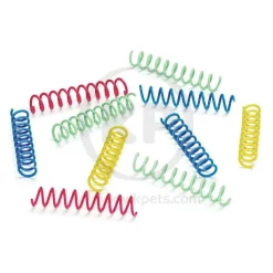 Spot Thin Colorful Springs Cat Toy Assorted 10 Count 3-in