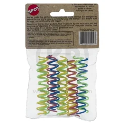 Spot Thin Colorful Springs Cat Toy Assorted 10 Count 3-in