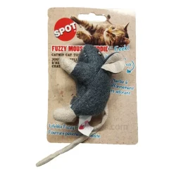 Spot Wool Mouse Willie Cat Toy with Catnip Assorted 3.5-in