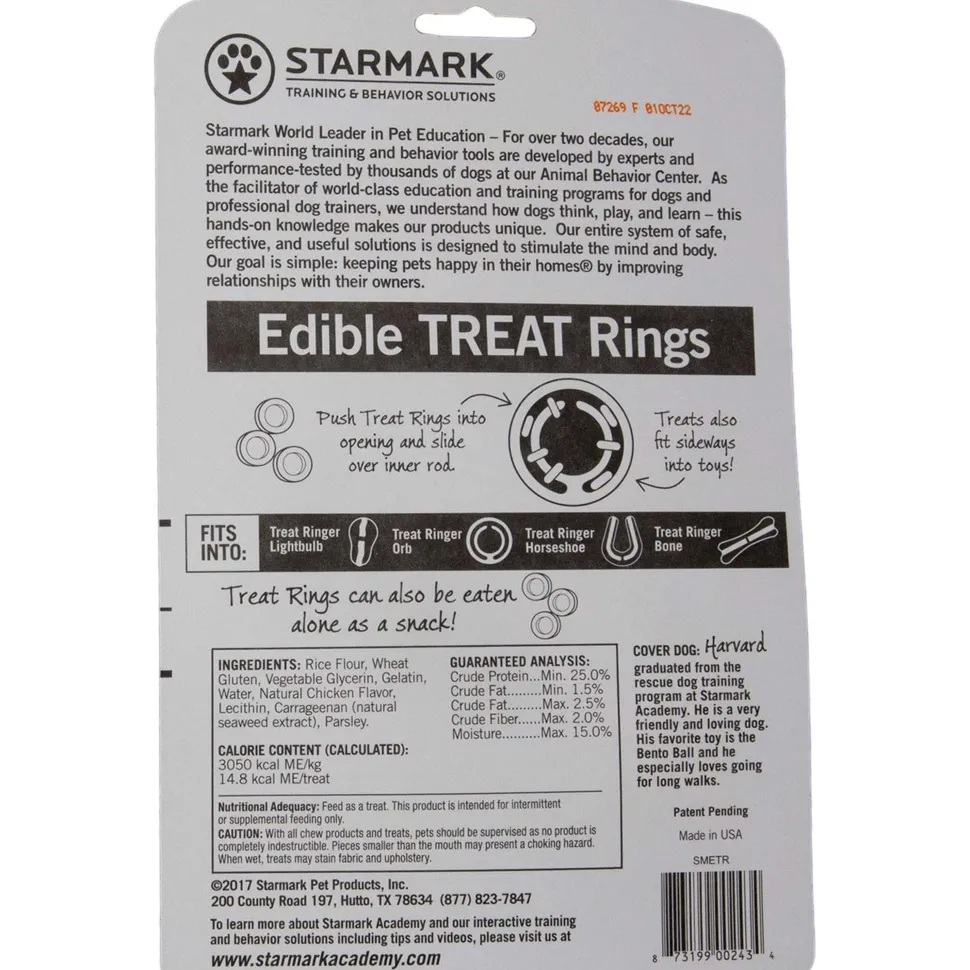 Starmark Edible Dog Treat Rings USA 32-oz