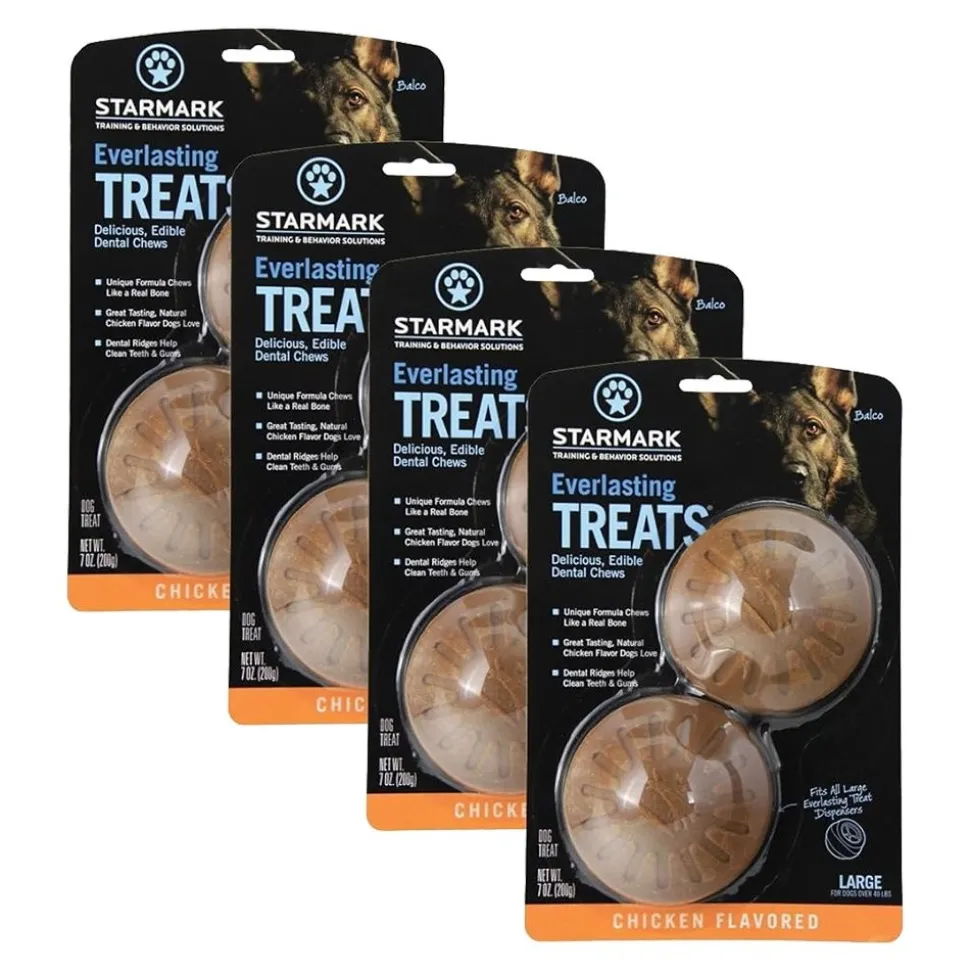 Starmark Everlasting Dog Treat Chicken Large 7-oz 4 Pack