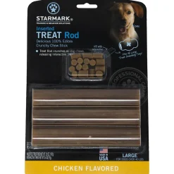 Starmark Inserted Dog Treat Rod Chicken USA Large