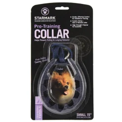 Starmark Pro-Training Dog Collar Black 15-in Small