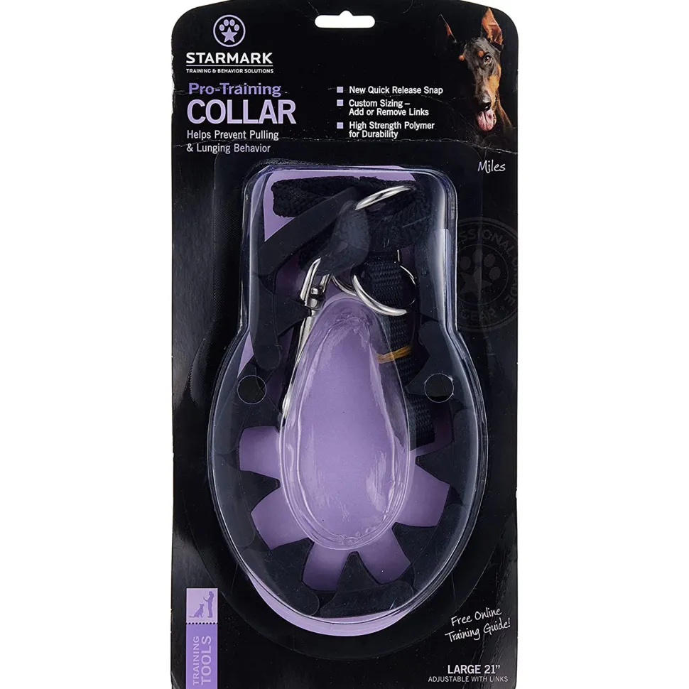 Starmark Pro-Training Dog Collar Black 21-in Large