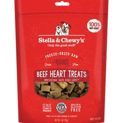 Stella & Chewy's Freeze-Dried Raw Dog Treats Beef Heart 3-oz