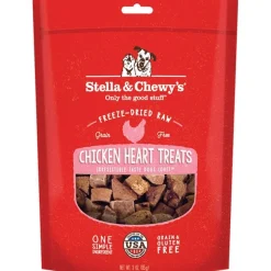 Stella & Chewy's Freeze-Dried Raw Dog Treats Chicken Heart 3-oz