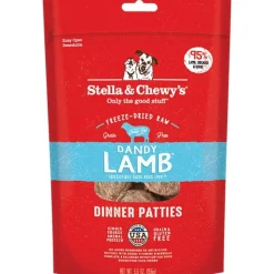 Stella & Chewy's Freeze-Dried Raw Dinner Patties Dog Food Dandy Lamb 5.5-oz