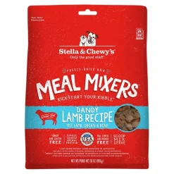 Stella & Chewy's Freeze-Dried Raw Meal Mixers Dog Food Dandy Lamb Recipe 35-oz