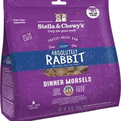 Stella & Chewy's Freeze-Dried Raw Dinner Morsels Cat Food Absolutely Rabbit 18-oz