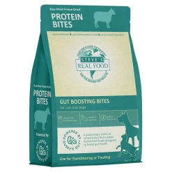Steve's Real Food Protein Bites Freeze-Dried Gut Health Dog & Cat Treats Lamb Recipe 4-oz