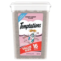 Temptations Classics Crunchy & Soft Adult Cat Treats Shrimpy Shrimp 16-oz