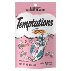 Temptations Classics Crunchy & Soft Adult Cat Treats Shrimpy Shrimp 3-oz