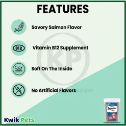 Temptations Classics Crunchy & Soft Adult Cat Treats Savory Salmon 16-oz
