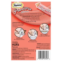 Temptations Creamy Creamy Purée Lickable Cat Treats Salmon 1.7-oz