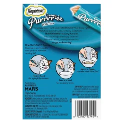 Temptations Creamy Creamy Purée Lickable Cat Treats Tuna 1.7-oz