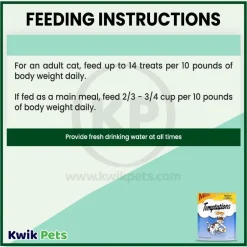 Temptations Indoor Care Crunchy & Soft Adult Cat Treats Chicken 4.9-oz