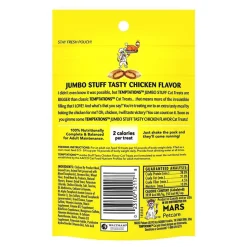 Temptations Jumbo Stuff Soft & Crunchy Cat Treats Tasty Chicken 2.47-oz