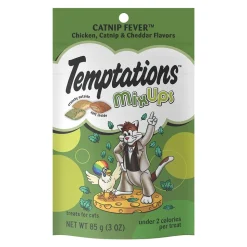 Temptations MixUps Catnip Fever Crunchy & Soft Adult Cat Treats 3-oz