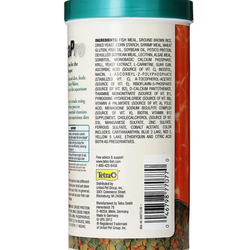 Tetra TetraPro Goldfish Crisps Fish Food 7.9-oz