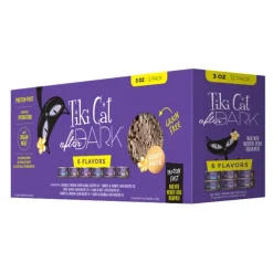 Tiki Pets After Dark Variety Pack Soft Paté Wet Cat Food 3-oz Cans 12 Count