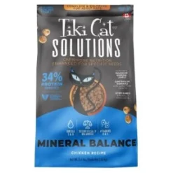 Tiki Pets Cat Solutions Mineral Balance Grain-Free Dry Cat Food Chicken 5.6-lb
