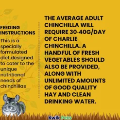 Tiny Friends Farm Charlie Chinchilla Tasty Mix Dry Food 2-lb