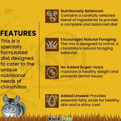 Tiny Friends Farm Charlie Chinchilla Tasty Mix Dry Food 2-lb