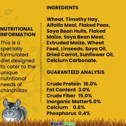 Tiny Friends Farm Charlie Chinchilla Tasty Mix Dry Food 2-lb