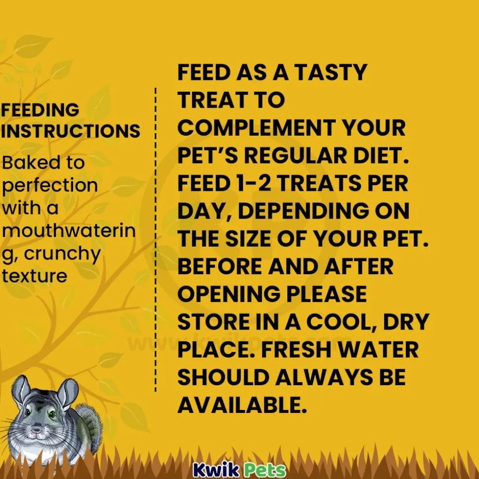 Tiny Friends Farm Hazel Hamster Lovelies Baked Treats with Banana Strawberry & Apricot 4.2-oz