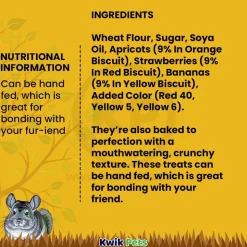 Tiny Friends Farm Hazel Hamster Lovelies Baked Treats with Banana Strawberry & Apricot 4.2-oz