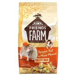 Tiny Friends Farm Reggie Rat & Mimi Mouse Tasty Mix Dry Food 2-lb