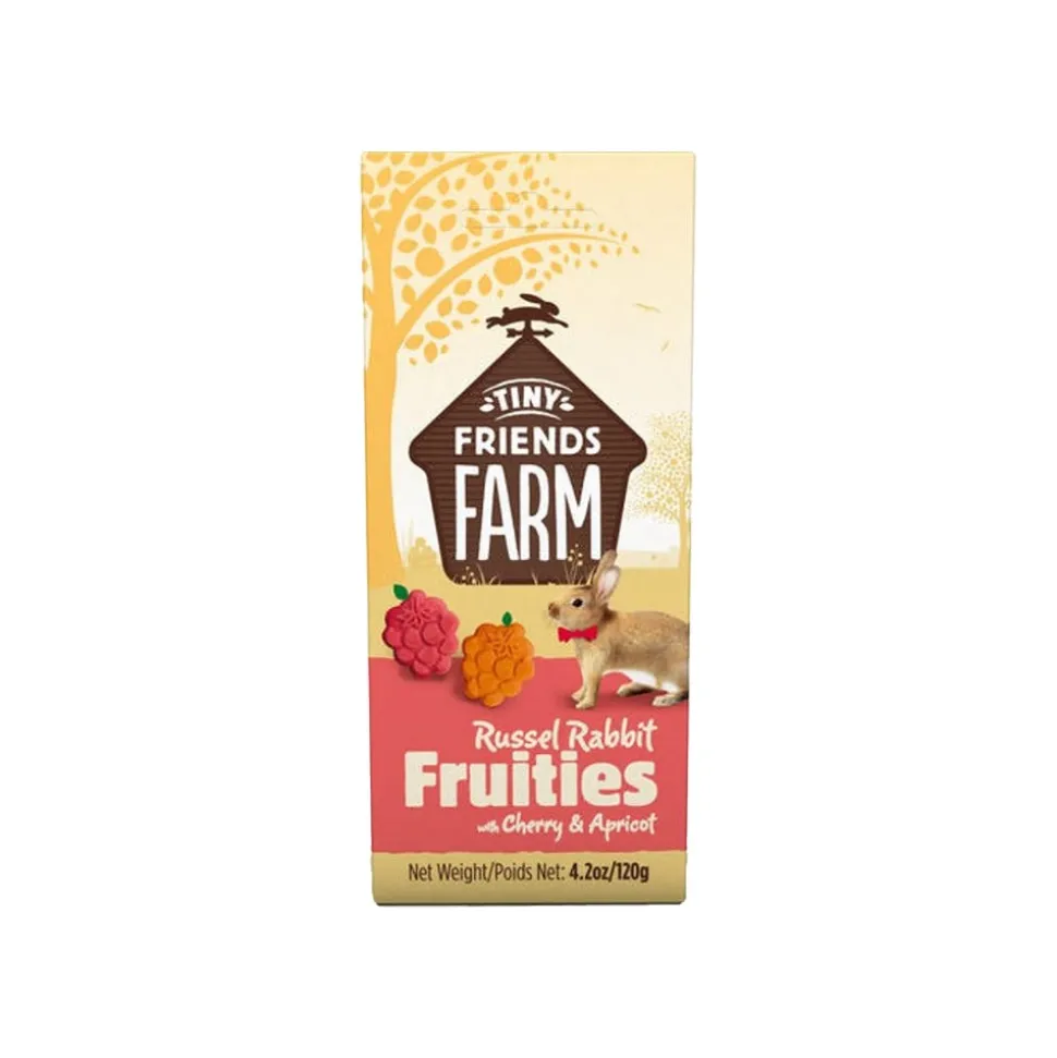Tiny Friends Farm Russel Rabbit Fruities Baked Treats with Cherry & Apricot 4.2-oz