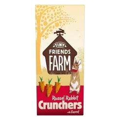 Tiny Friends Farm Russel Rabbit Crunchers Baked Treats with Carrot 4.2-oz
