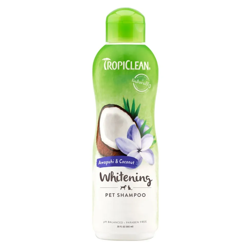 TropiClean Awaphui and Coconut Whitening Dog & Cat Shampoo 20-oz