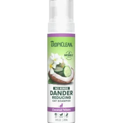 TropiClean Dander Reducing Waterless Cat Shampoo 7.4-oz