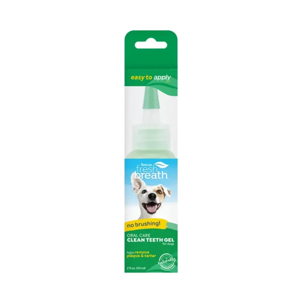 TropiClean Fresh Breath Oral Care Gel for Dogs 2-oz