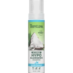 TropiClean Hypoallergenic Waterless Shampoo for Dogs & Cats 7.4-oz