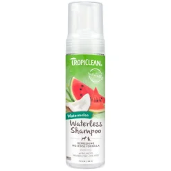 TropiClean Watermelon No Rinse Waterless Shampoo for Dogs & Cats 7.4-oz