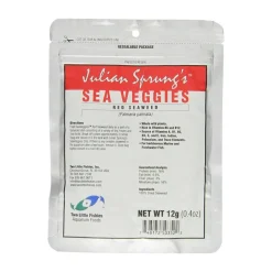 Two Little Fishies Julian Sprung's Seaveggies Red Seaweed Fish Food 0.4-oz