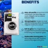 Two Little Fishies NanoMag Window Cleaning Magnet for Aquariums