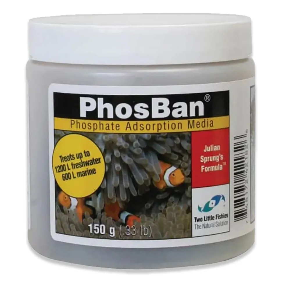Two Little Fishies PhosBan Phosphate Adsorption Media for Aquarium 150g