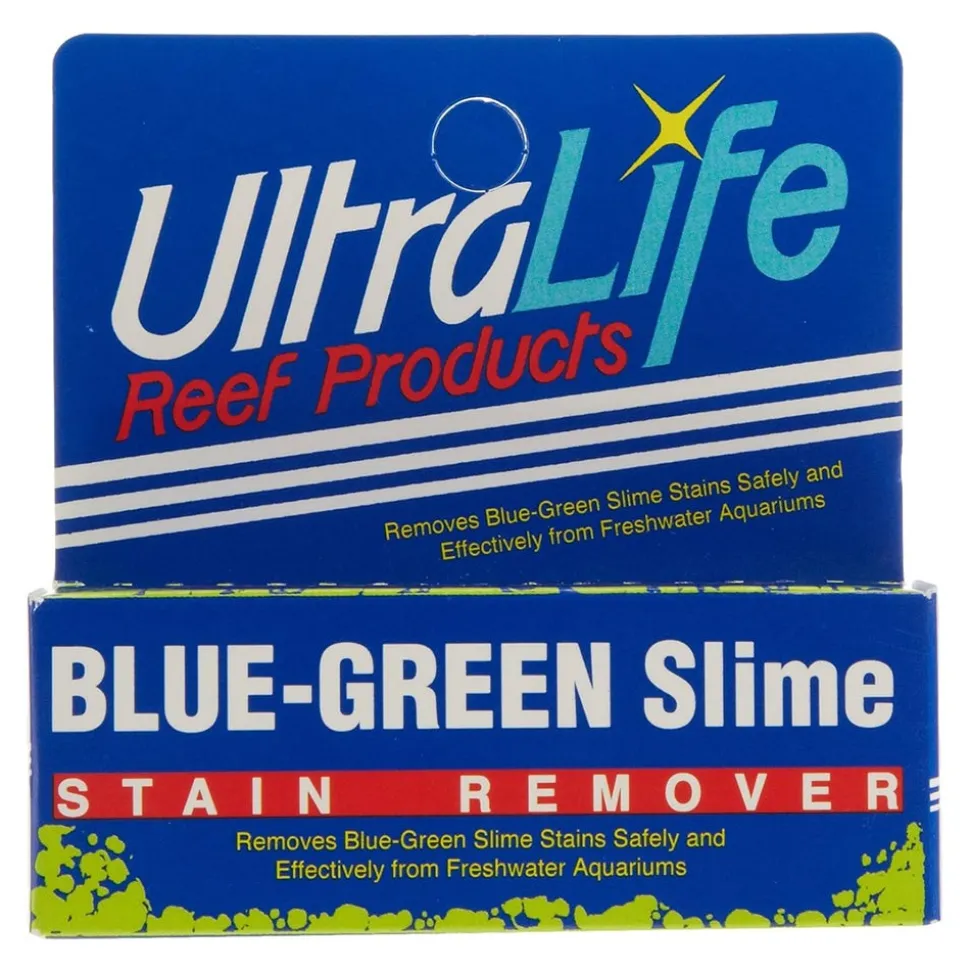 Ultralife Blue Green Slime Stain Remover for Aquarium 0.71-oz