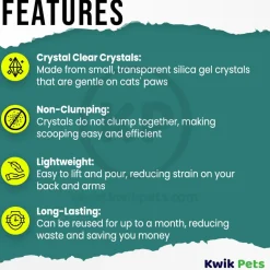 Ultra Pet Litter Pearls Crystal Clear Cat Litter 7-lb